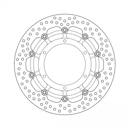 MOTO-MASTER HALO SERIES FLOATING BRAKE ROTOR