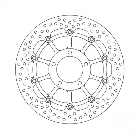 MOTO-MASTER HALO SERIES FLOATING BRAKE ROTOR