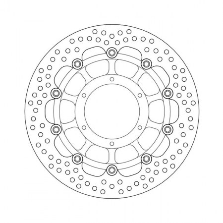 MOTO-MASTER HALO SERIES FLOATING BRAKE ROTOR