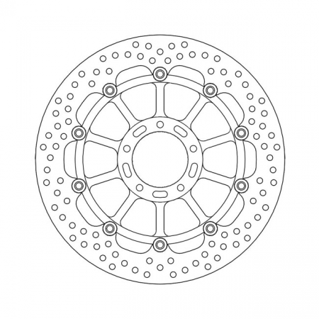 MOTO-MASTER HALO SERIES FLOATING BRAKE ROTOR