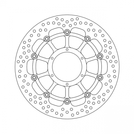 MOTO-MASTER HALO SERIES FLOATING BRAKE ROTOR