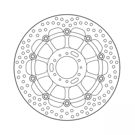 MOTO-MASTER HALO SERIES FLOATING BRAKE ROTOR