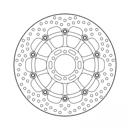 MOTO-MASTER HALO SERIES FLOATING BRAKE ROTOR