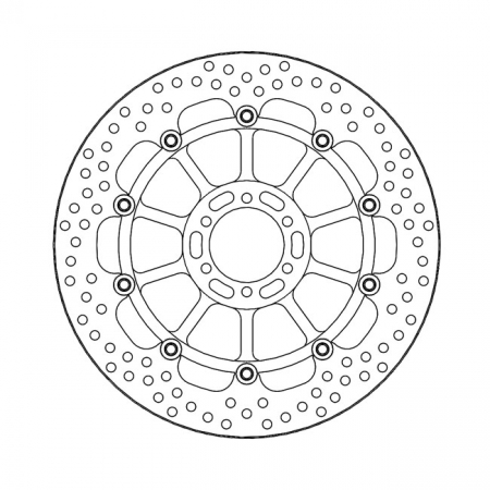 MOTO-MASTER HALO SERIES FLOATING BRAKE ROTOR