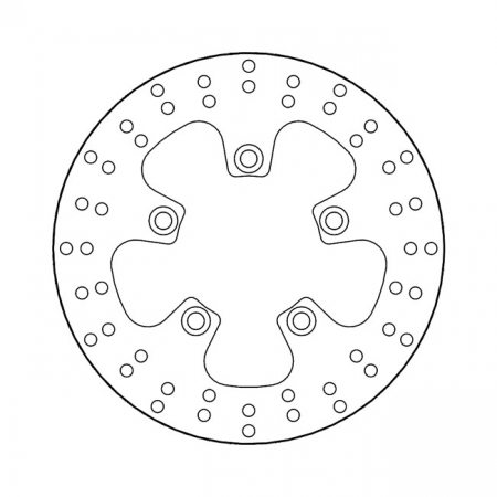 MOTO-MASTER HALO SERIES BRAKE ROTOR