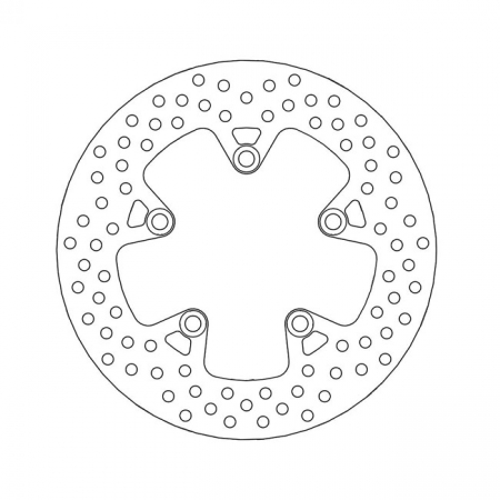 MOTO-MASTER HALO SERIES BRAKE ROTOR