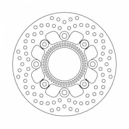 MOTO-MASTER HALO SERIES BRAKE ROTOR