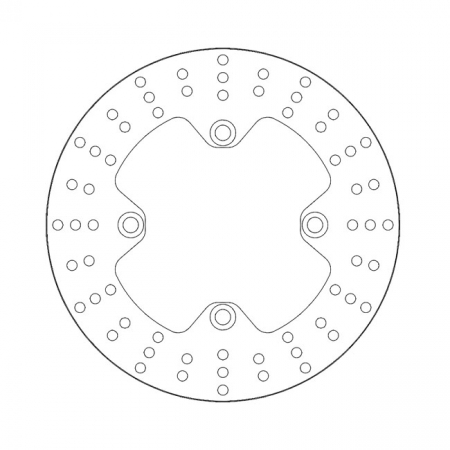 MOTO-MASTER HALO SERIES BRAKE ROTOR