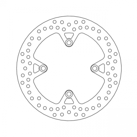 MOTO-MASTER HALO SERIES BRAKE ROTOR