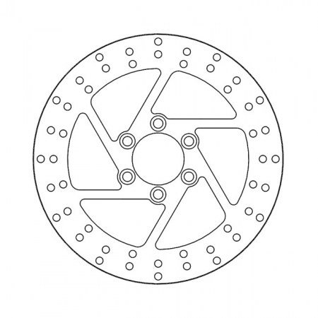 MOTO-MASTER HALO SERIES BRAKE ROTOR