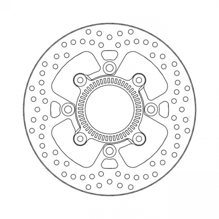 MOTO-MASTER HALO SERIES BRAKE ROTOR