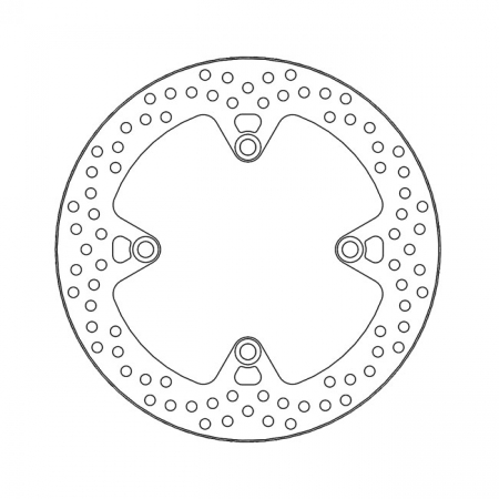 MOTO-MASTER HALO SERIES BRAKE ROTOR