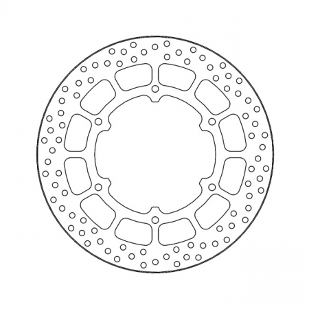 MOTO-MASTER HALO SERIES BRAKE ROTOR