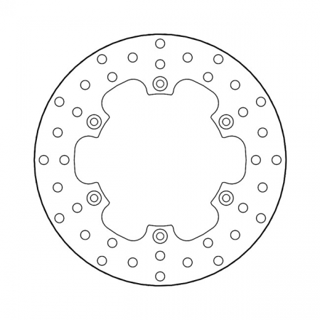 MOTO-MASTER HALO SERIES BRAKE ROTOR