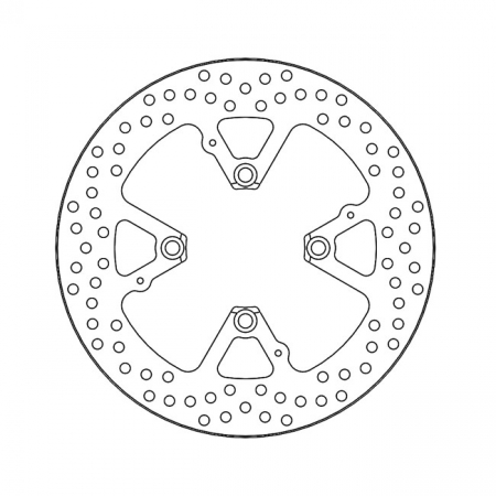 MOTO-MASTER HALO SERIES BRAKE ROTOR