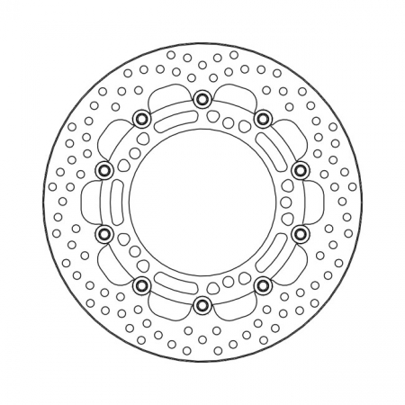 MOTO-MASTER HALO SERIES FLOATING BRAKE ROTOR