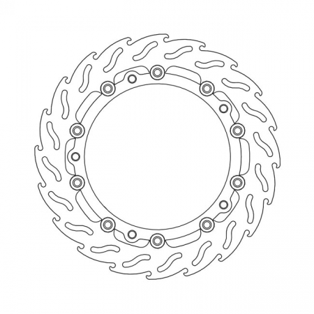 MOTO-MASTER FLAME SERIES FLOATING BRAKE ROTOR