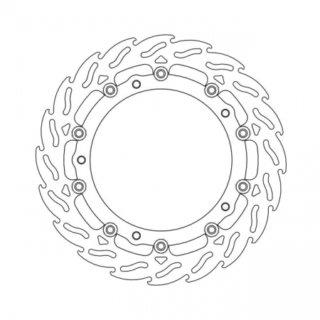 MOTO-MASTER FLAME SERIES FLOATING BRAKE ROTOR