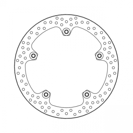 MOTO-MASTER HALO SERIES FIXED RIVITED BRAKE ROTOR