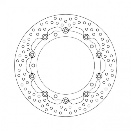 MOTO-MASTER HALO SERIES FLOATING BRAKE ROTOR