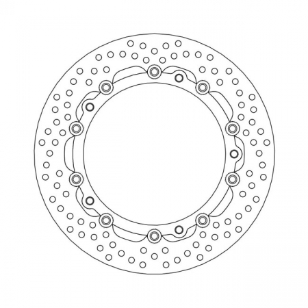 MOTO-MASTER HALO SERIES FLOATING BRAKE ROTOR