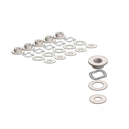 MOTO-MASTER BMW BRAKE ROTOR FITTING KIT