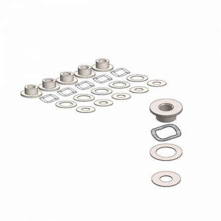 MOTO-MASTER BMW BRAKE ROTOR FITTING KIT