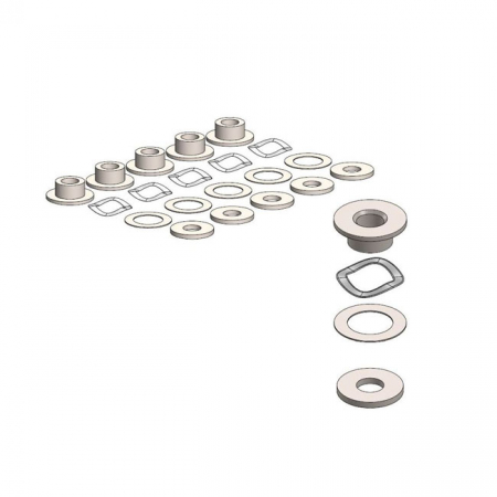 MOTO-MASTER BMW BRAKE ROTOR FITTING KIT