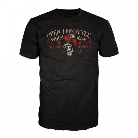 LT OPEN THROTTLE T-SHIRT BLACK