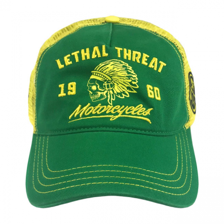 LT LETHAL RENEGADE CAP GREEN/YELLOW