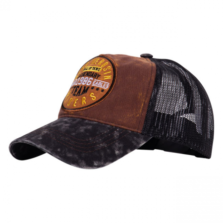 KING KEROSIN TRUCKER CAP LEGENDARY TEAM BLACK/BROWN