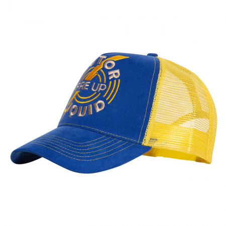 KING KEROSIN TRUCKER CAP FIRE UP BLUE/YELLOW