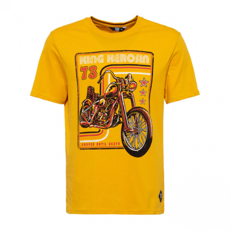 KING KEROSIN CLASSIC-SHIRT CHOPPER UNTIL DEATH TOASTED