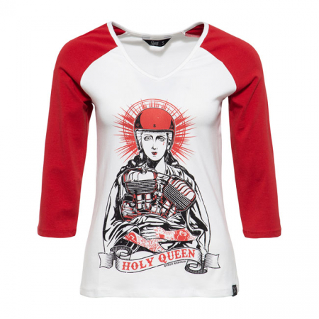 QUEEN KEROSIN RAGLAN 3/4-SLEEVE HOLY QUEEN OF