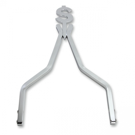 CYCLE VISIONS MONEYTUBE SISSY BAR 18", CHROME