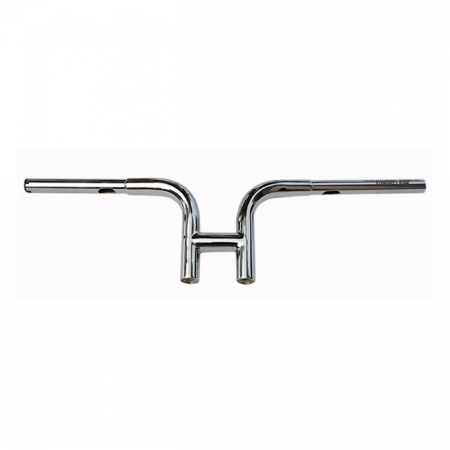 WILD1, CHUBBY FLAT TRACK BAR 1-1/4". CHROME