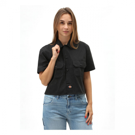 DICKIES SHORT SLEEVE WORK SHIRT BLACK