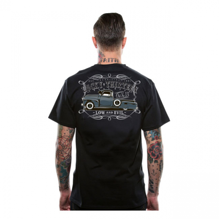 LUCKY 13 DRAGGER T-SHIRT BLACK