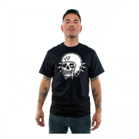 LUCKY 13 DRIP T-SHIRT BLACK