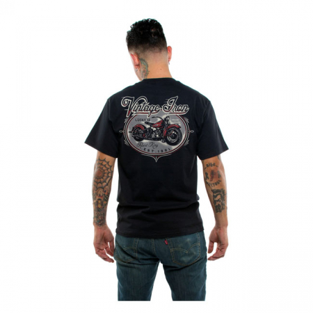 LUCKY 13 ROAD KING T-SHIRT BLACK