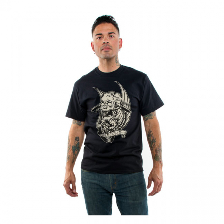 LUCKY 13 GRUDGE T-SHIRT BLACK