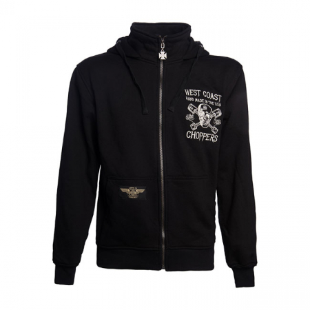 WCC HIGH SPEED ZIP HOODIE BLACK