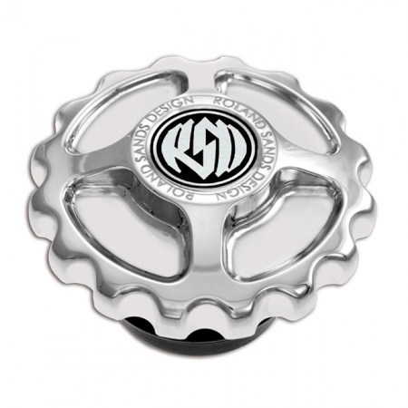 RSD GEAR DRIVE GAS CAP CHROME