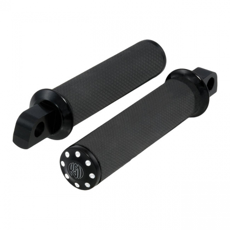 RSD, TRACKER FOOT PEGS. BLACK CC