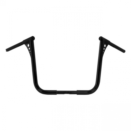 RSD, FLHT, FLHX KING APE 1-1/4" HANDLEBAR. BLACK. 16" RISE