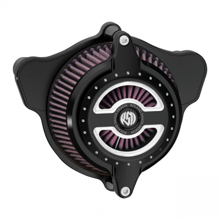 RSD, BLUNT ''RADIAL'' AIR CLEANER KIT. BLACK CC