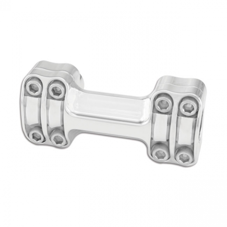 RSD, NOSTALGIA ONE-PIECE 4-BOLT RISER. 1.5" RISE. CHROME