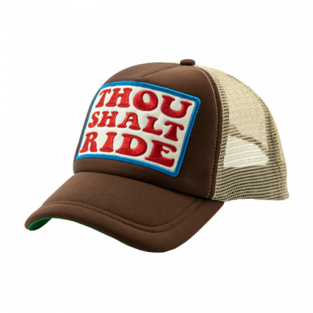 13 1/2 TSR TRUCKER CAP BROWN