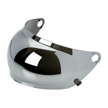 BILTWELL GRINGO S GEN-2 BUBBLE SHIELD CHROME MIRROR