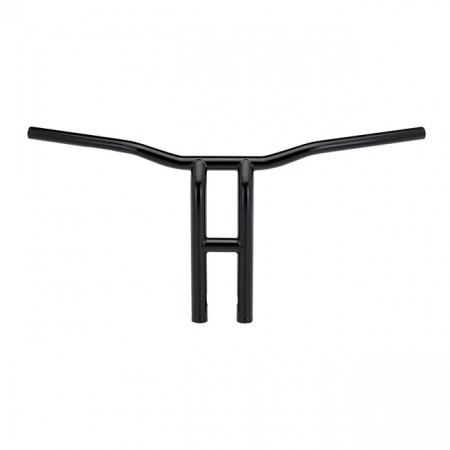 BILTWELL TYSON XL PULLBACK HANDLEBAR 14" BLACK SLOTTED